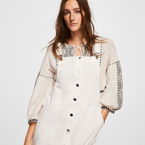 Kırmızı Düğme Detay Crop Hırka 32 Beden